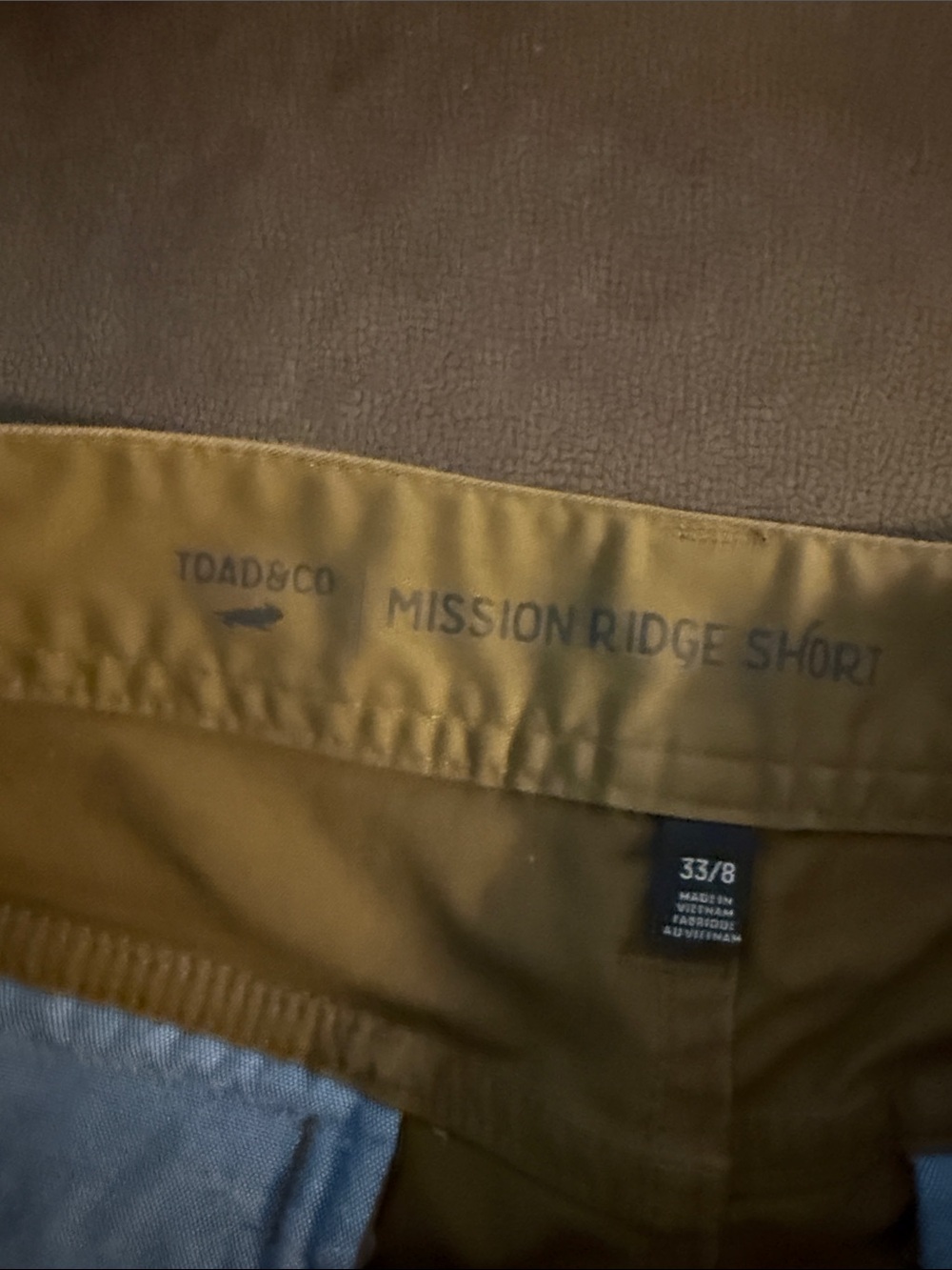 Toad&Co Mission Ridge Short - Mustard - Picture 2 of 6